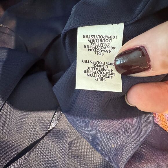 Ramy Brook Hana Cutout Knit Minidress Multi Wavey Knit Size 8 NWT - Picture 14 of 14